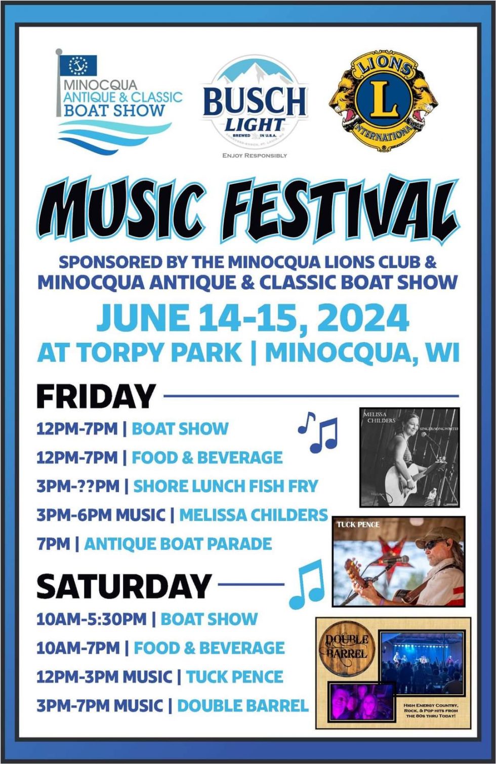 2024 Minocqua Antique & Classic Boat Show Minocqua / Kawaguesaga